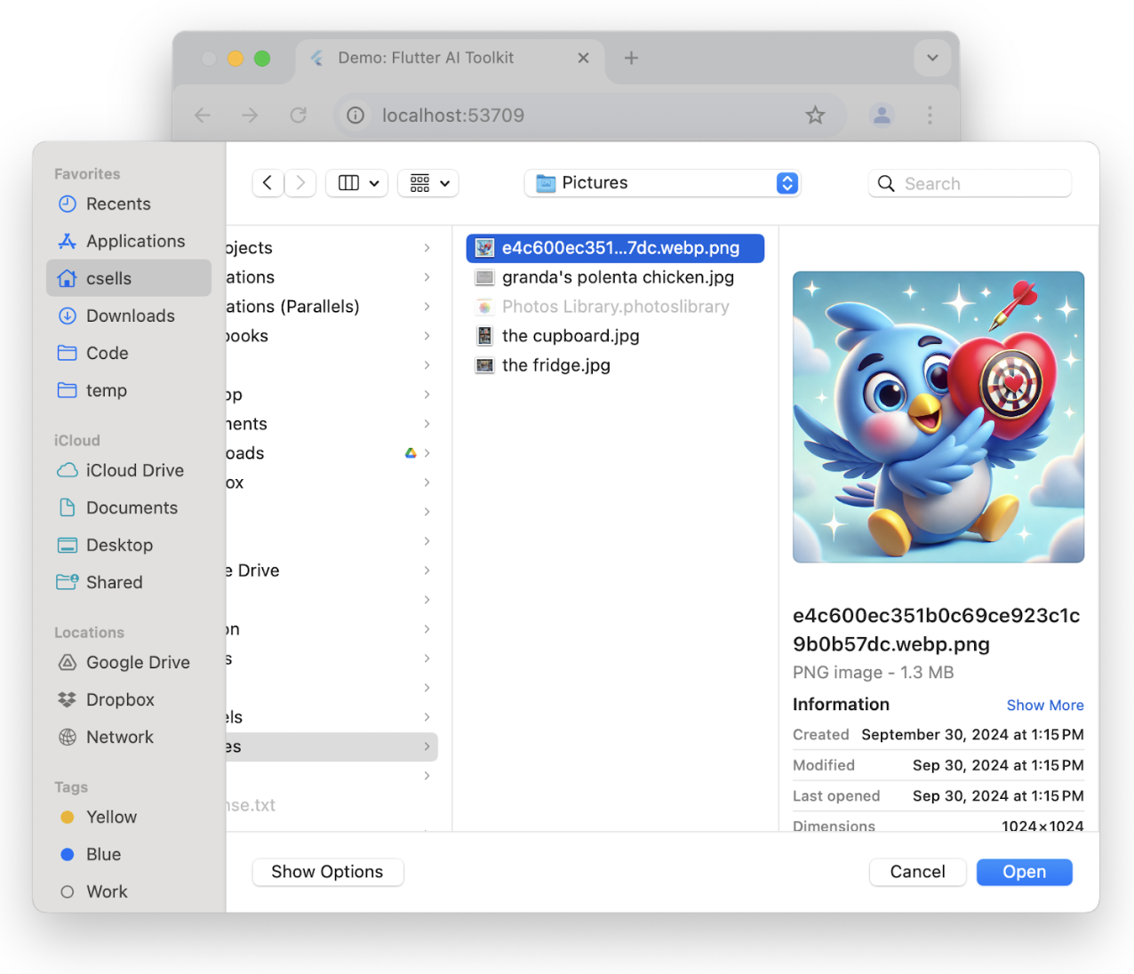 Download image from
gallery