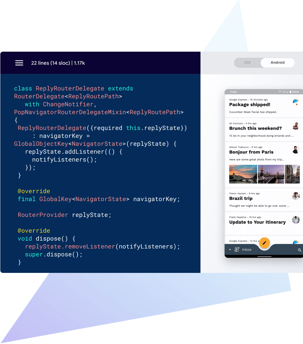 Dash with magnifying glass