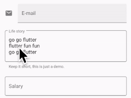 Expanding word selection with a long-press drag on Android